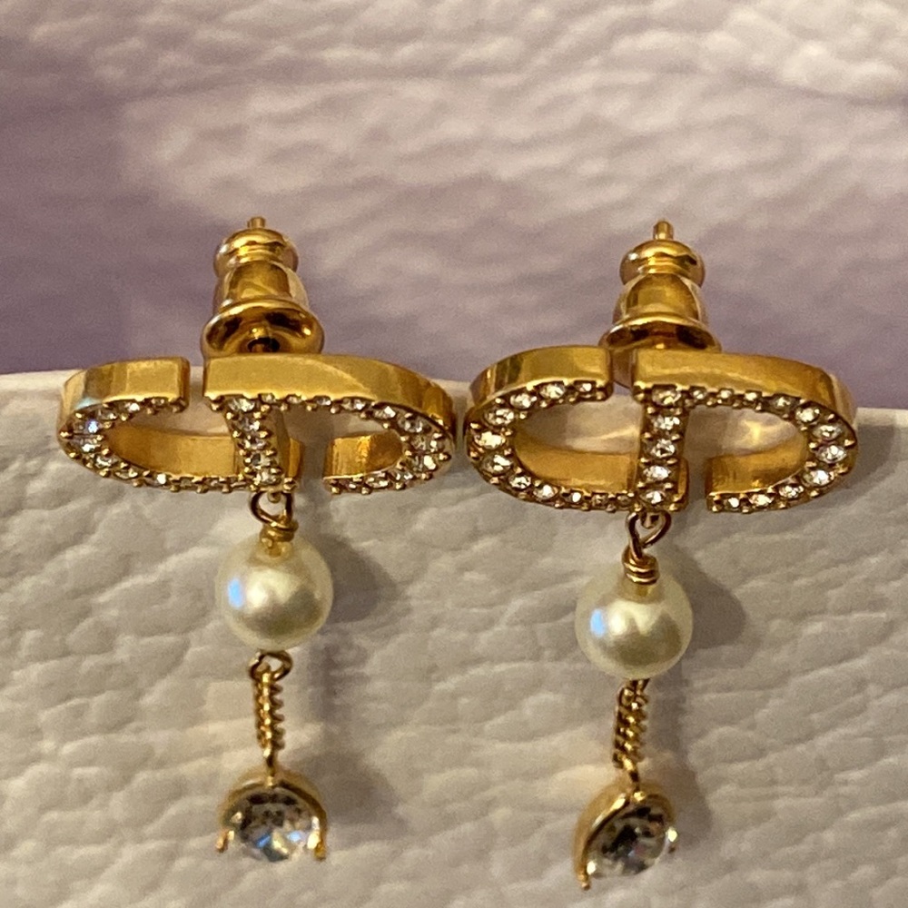 Authentic Dior Earrings - Picture 3 of 12